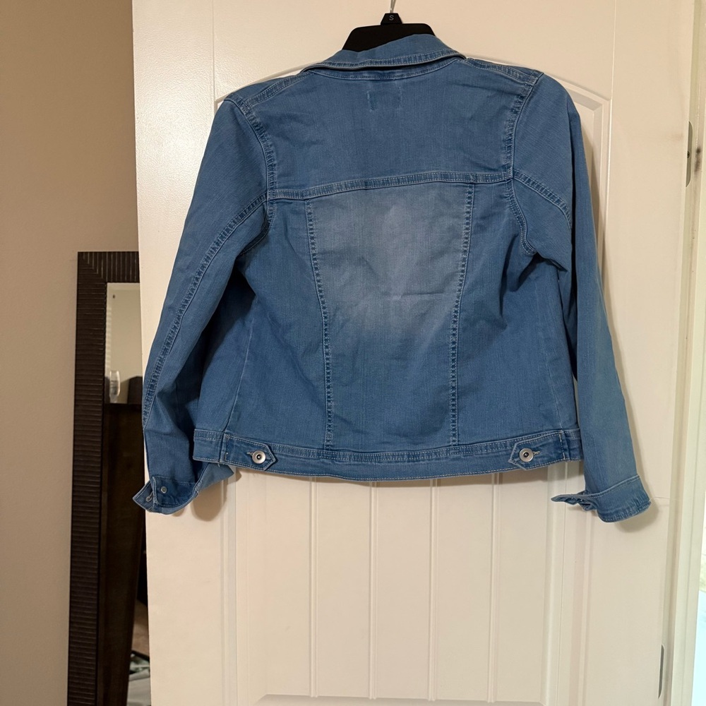 Classic Blue Denim Jacket-Girls